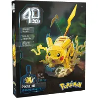 Spin Master Pokemon Pikachu 4d Puzzle Jaune Enfants