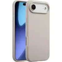 Accezz Coque Liquid Silicone avec MagSafe Apple iPhone Air - Stone