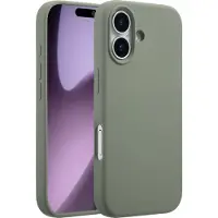 Accezz Coque Liquid Silicone avec MagSafe Apple iPhone 17 - Cooper Green