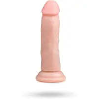 EasyToys - Dildo réaliste à ventouse (15,5cm) - naturel