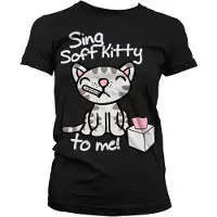Hybris The Big Bang - T-Shirt Girl Sing Soft Kitty For Me (S)
