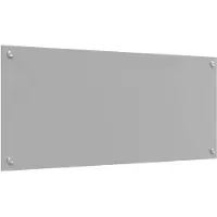 vidaXL Dosseret de cuisine gris clair 90 x 40 cm Verre trempé