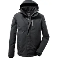 Killtec Veste outdoor noir chiné