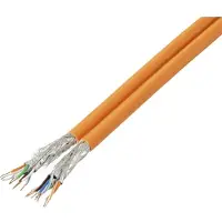 TRU COMPONENTS TC-13577060 Netzwerkkabel CAT 7 S/FTP 4 x 2 x 0.24 mm² + 4 x 2 x (S/FTP, CAT7, 50 m)