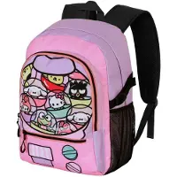 KARACTERMANIA - Plecak Premium Hello Kitty Gashapon 44cm, Adaptacyjny i Funkcjonalny