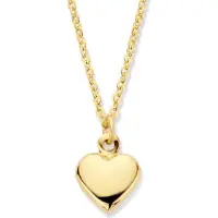 SPARKLE14 Kettenherz 1,0 mm 42 - 45 cm - Gold