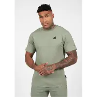 Gorilla wear T-Shirt 'Leon' vert pastel / noir