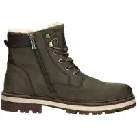 Mustang Bottes à lacets 'Veterschoenen Hoog' kaki