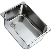 Hollex Evier rectangulaire en acier inoxydable 298 x 238 x 150 mm