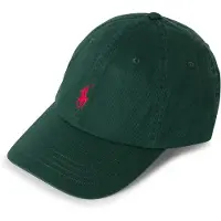 Ralph Lauren pour homme. 710667709031 La casquette emblématique en coton vert foncé (OSFA), Casuel