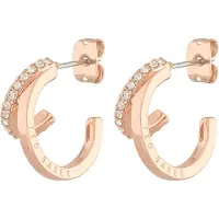 Ted Baker Boucles d'oreilles 'HELIAS' or rose / transparent