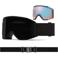 Smith - Masque de ski/snowboard - Squad Mag Blackout Chromapop Sun Black - Noir