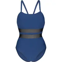 Arena Maillot de bain 'MESH EQUALS' bleu marine / noir