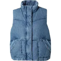 Levi's Western Bubble Vest Bleu M Femme