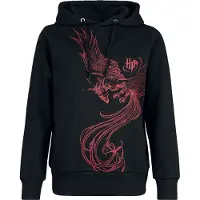 Harry Potter Sweat-shirt à capuche de - Phoenix - S - 3XL - pour Femme - noir - Taille S