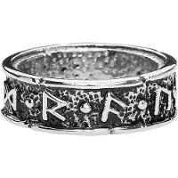 EtNox hard and heavy Bague de - Symbols - pour Unisexe - Standard - Taille L