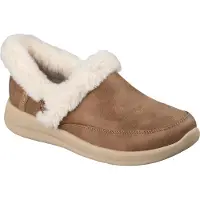SKECHERS Pantoufle 'Slip-Ins: Cozy Escape' cognac