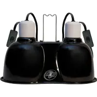 Zoo med Lampenfassung Mini Combo Deep Dome Lamp Fixture