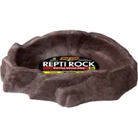 Zoo med Repti Rock Xl Reptile Drinker Assorted Gris 29.5 x 23 cm