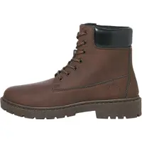Jack & Jones Bottines à lacets 'JFWAINSWORTH' marron / noir