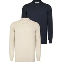 Felix Hardy Pull-over beige / noir