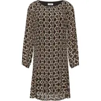 s.Oliver Robe cappuccino / greige / gris clair / noir