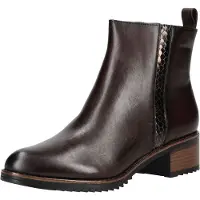 Marco Tozzi Bottines brun foncé