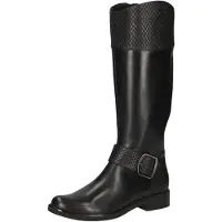 Caprice : Bottes à fermeture éclair, modèle noir, pour un usage quotidien