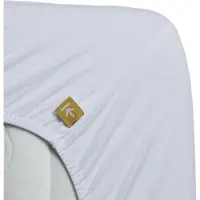 Beddinghouse Hoeslaken Beddinghouse Wit (Jersey)-1-persoons (70/80 x 200/210/220 cm)