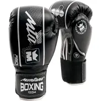 Montana Gants de boxe -Gants Noir 8 oz (4518-N8)----Gants Noir 8 oz (4518-N8)---------Gants Noir 8 oz (4518-N8)-------