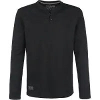 Black premium by emp T-shirt manches longues de - Through The Glass - S - 5XL - pour Homme - noir/rouge - Taille 4XL