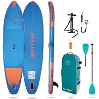 Wattsup Espadon 11.8 Inflatable Paddle Surf Set Bleu 335 cm/84 cm