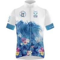 Otso Wave Maillot de cyclisme manches courtes Blanc M Femme Blanc M