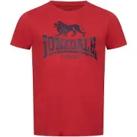 Lonsdale T-Shirt marine / rouge