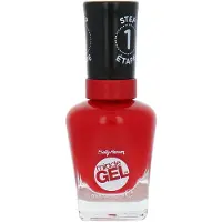 Sally Hansen Miracle Gel vernis à ongles gel sans lampe UV/LED teinte 402 Red Between The Lines 14,7 ml