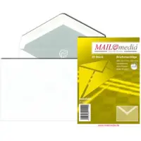 Mailmedia Briefumschlag Offset weiá, DIN Lang, ohne Fenster