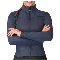 Castelli Sfida 3 Long Sleeve Jersey Bleu S Femme