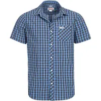 Lonsdale Brixworth Short Sleeve Shirt Bleu L Homme