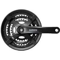 Shimano Fc-ty501 Crankset Argenté 175 mm / 46/30t