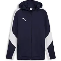 Puma Veste de survêtement 'teamEVOSTRIPE' bleu / blanc