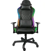 Deltaco GAM-080 Gamingstuhl Kunstleder m. RGB LED pink (GAM-080-P)