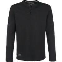 Black premium by emp T-shirt manches longues de - Through The Glass - S - 5XL - pour Homme - noir/rouge - Taille L