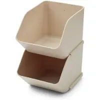 Liewood Boîte de bureau - Romarin - 2 Pack - Sandy - - UneTaille - Rangement