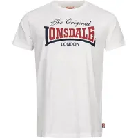 Lonsdale T-Shirt 'Aldingham' bleu marine / rouge / blanc
