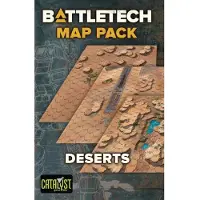 Catalyst Game Labs BattleTech Map Pack Desert - Jeu de miniatures - Accessoires - ENG Edition