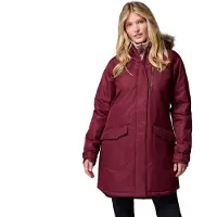 Columbia Sportswear Columbia Suttle Mountain Long Jacke Rot XS Frau Rot XS