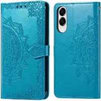 IMoshion Etui de télephone Mandala pour Samsung Galaxy A17 (5G) / (4G) - Turquoise