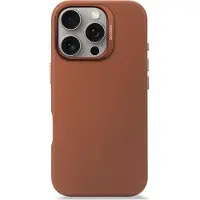 Decoded Coque en cuir MagSafe Apple iPhone 16 Pro - Tan