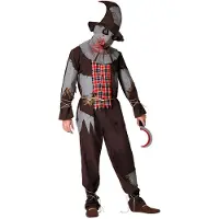 Atosa Terrifying Scarecrows Costume Multicolore XL Enfants