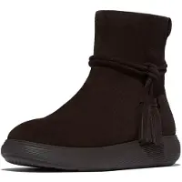 FitFlop Iq-comff Tassel Suede Booties Marron EU 39 Femme